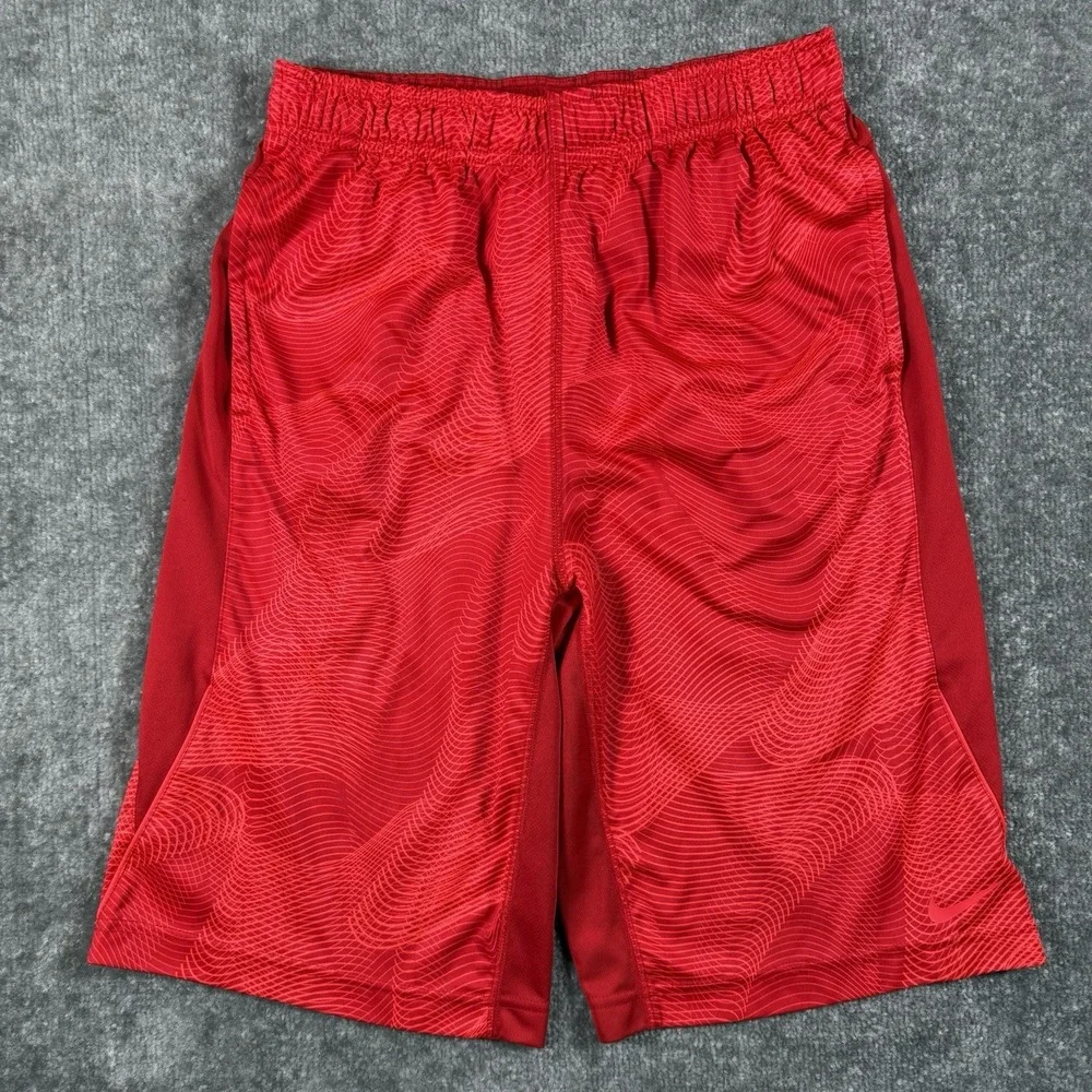 Nike Shorts Men's XL Red Athletic Basketball 10